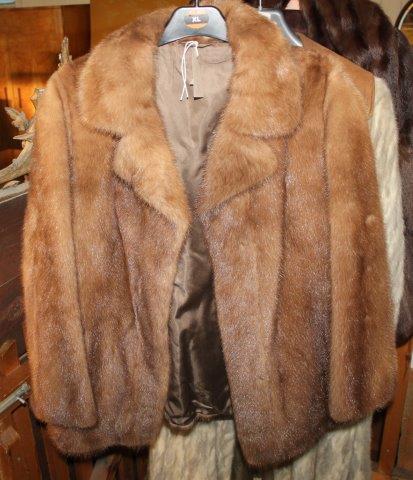 Blonde mink jacket